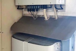 Gruppo inverter Aurora dell'impianto fotovoltaico